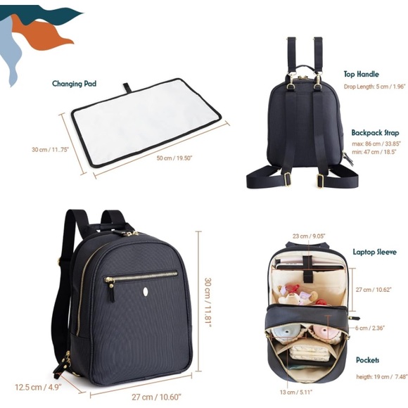 Idaho Jones Handbags - New Mini Diaper Backpack with a dust bag !